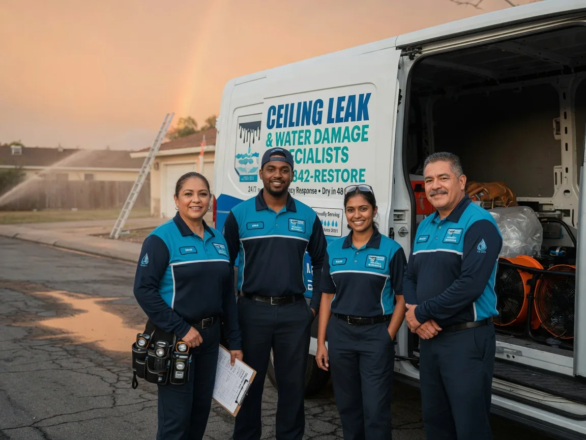 Ceiling Leak Cleanup company in Skippers, VA